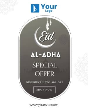 Eid al-Adha Offers custom template