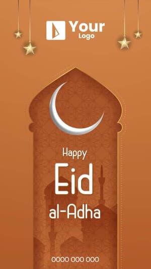 Eid al-Adha Wishes Templates banner