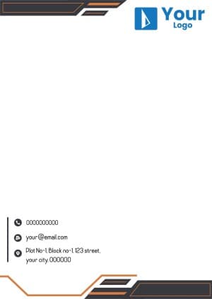 Letterhead Social Media template