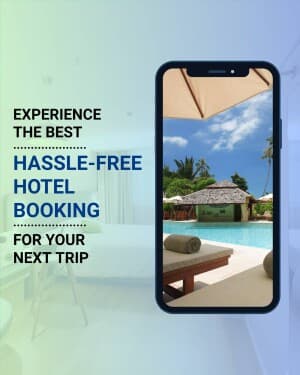 Hotel Booking business banner