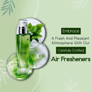 Air Freshener business flyer