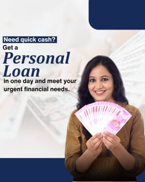 Personal Loan marketing post
