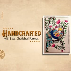 Art and Craft promotional template