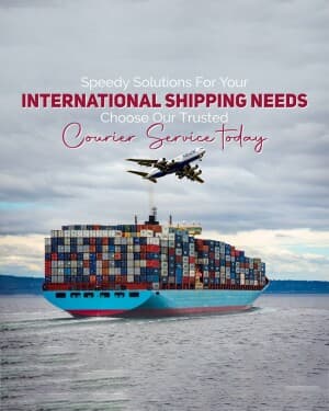 Logistics & Courier Services promotional images