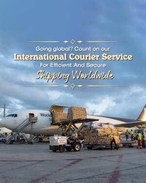 Logistics & Courier Services facebook ad