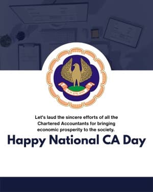 Chartered Accountant Day graphic