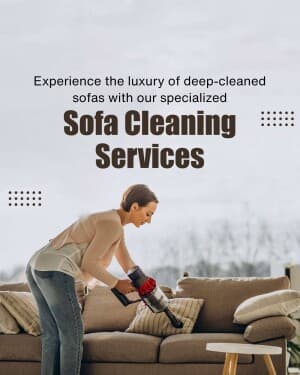 House Cleaning Services promotional template