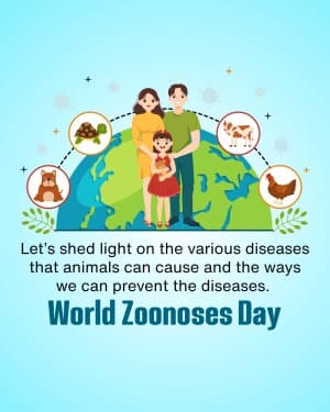 World Zoonoses Day graphic