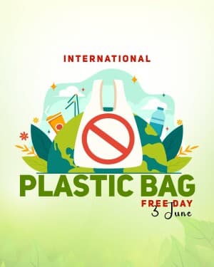 International Plastic Bag Free Day graphic