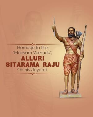 Alluri Sitarama Raju Jayanti image