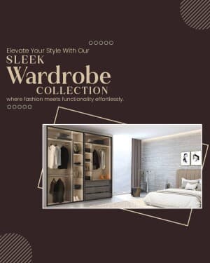 Wardrobe business flyer