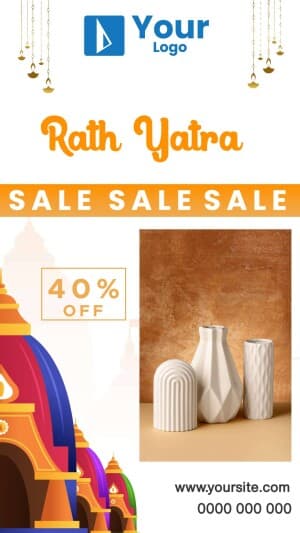 Rath Yatra Offers Social Media template