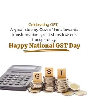 GST Day poster