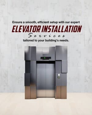Elevator post