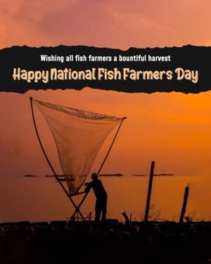 National Fish Farmers Day graphic