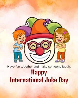 International Joke Day poster