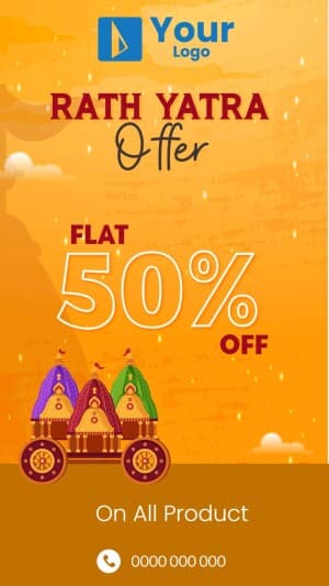 Rath Yatra Offers Instagram banner