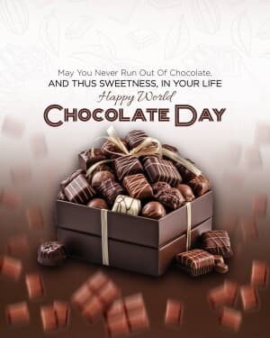 World Chocolate Day poster