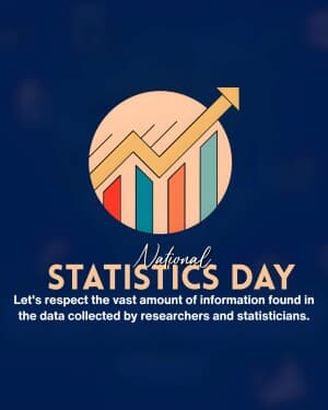 National Statistics Day poster