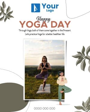 Yoga Day Templates greeting image