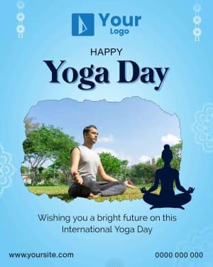 Yoga Day Templates creative template