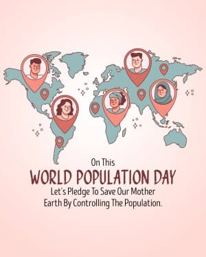 World Population Day poster