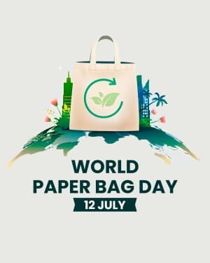 World Paper Bag Day graphic