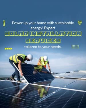 Solar Installation Service post
