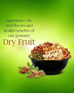 Dry Fruits template