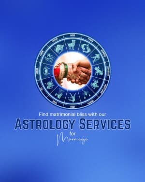 Astrologer flyer