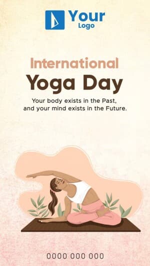 Yoga Day Templates Instagram Post template