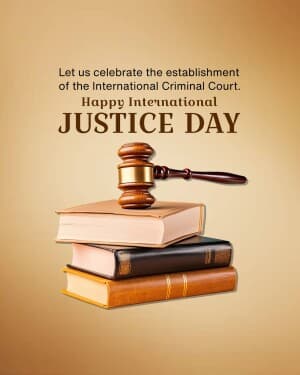International Justice Day illustration
