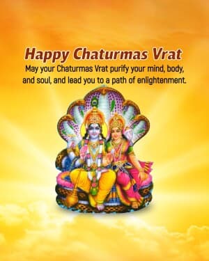 Chaturmas Vrat illustration