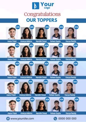 Our Toppers (A4) Instagram Post template