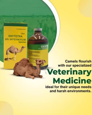 Veterinary marketing post
