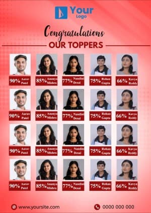 Our Toppers (A4) image