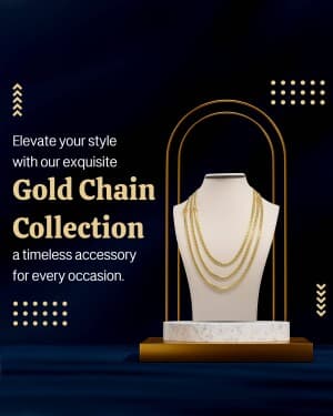 Gold Jewellery marketing post