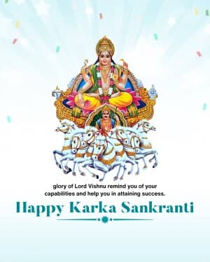 Karka Sankranti illustration