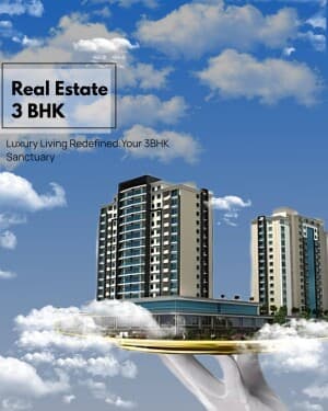 3 BHK facebook banner