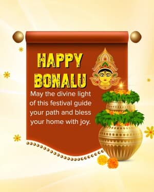 Happy Bonalu banner