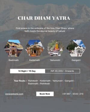 Char Dham Yatra post