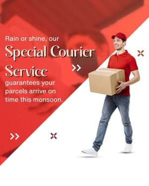 Logistics & Courier Services marketing post
