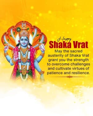 Shaka Vrat flyer