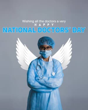 National Doctors’ Day poster