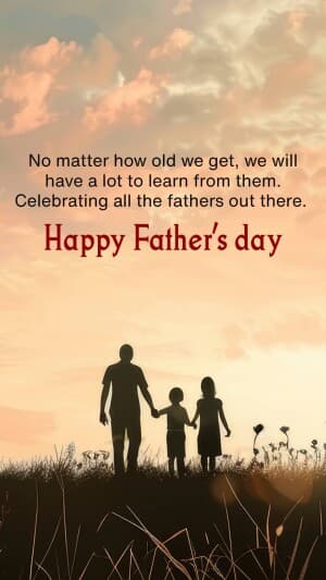 Father's Day Insta Story flyer