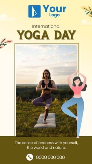 Yoga Day Templates banner