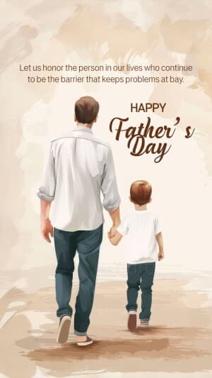 Father's Day Insta Story facebook banner