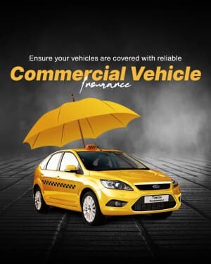 Vehicle Insurance business flyer