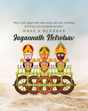 Lord Jagannath Netrotsav banner