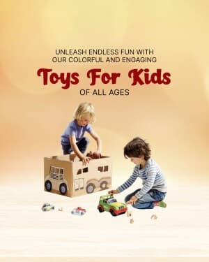 Toys promotional poster